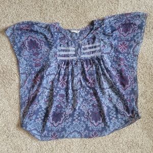 Fun & Flirty Paisley Blouse (M)